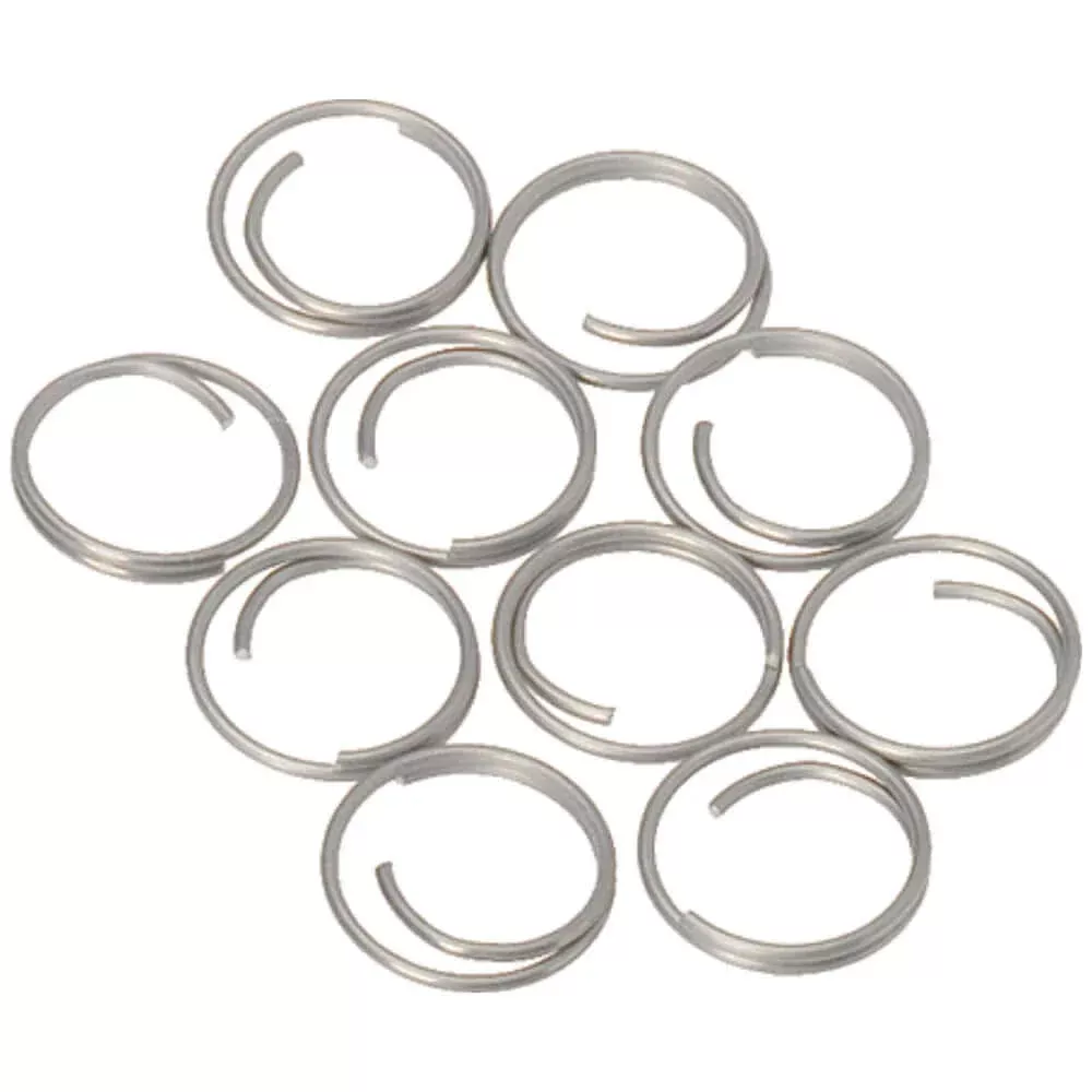 14mm SS Split Rings 10-Pack