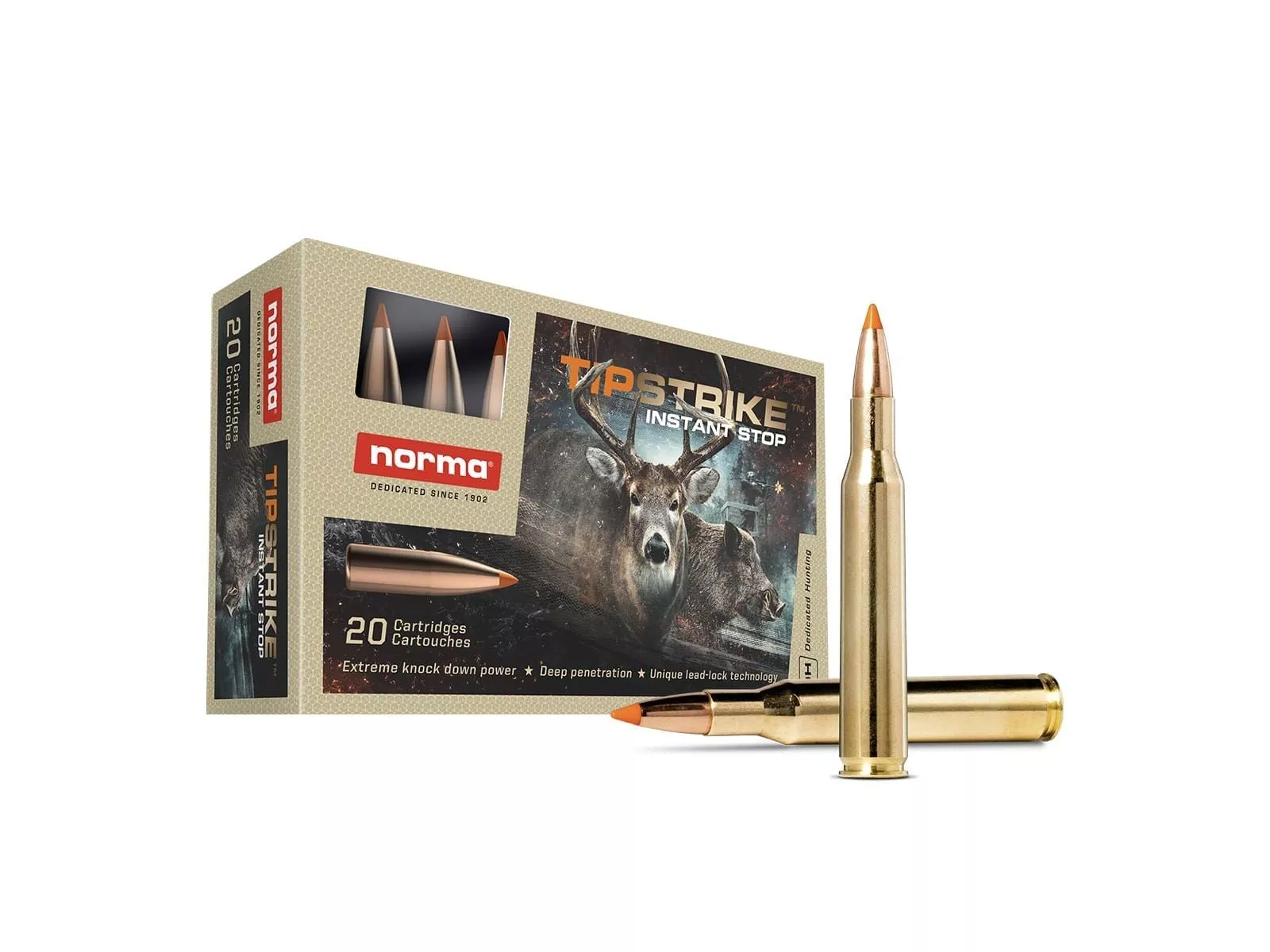 .270 Win Tipstrike 140 Gr 20 Qty