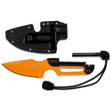5.11 Tactical 51145 Ferro 2.3″ Drop Point Stainless Steel Blade Fixed Knife