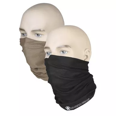 5ive Star Gear 5072000 2-in-1 Facemask & Headwrap, Black/Earth