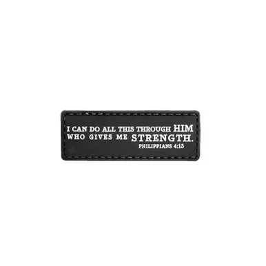 5ive Star Gear 6608000 Philippians 4:13 Morale Patch, 2.75" x 1"