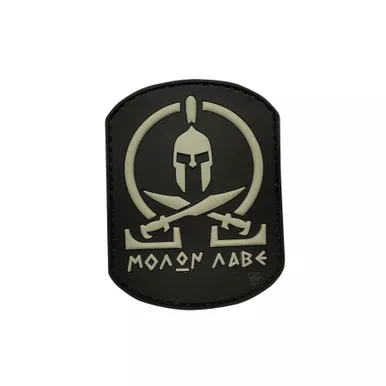5ive Star Gear 6715000 Black Molon Labe Morale Patch, 2" x 2.75"