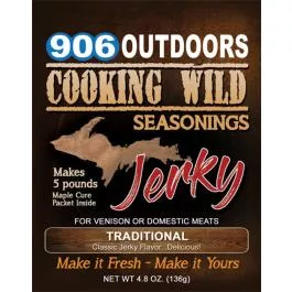 906 Outdoors Cooking Wild Jerky Seasonings - Traditional