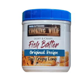 906 Outdoors Light & Crispy Fish Batter - 40 oz. - Original