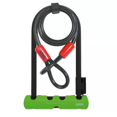 ABUS Ultra 410 U-Lock with Cobra Cable (34590)