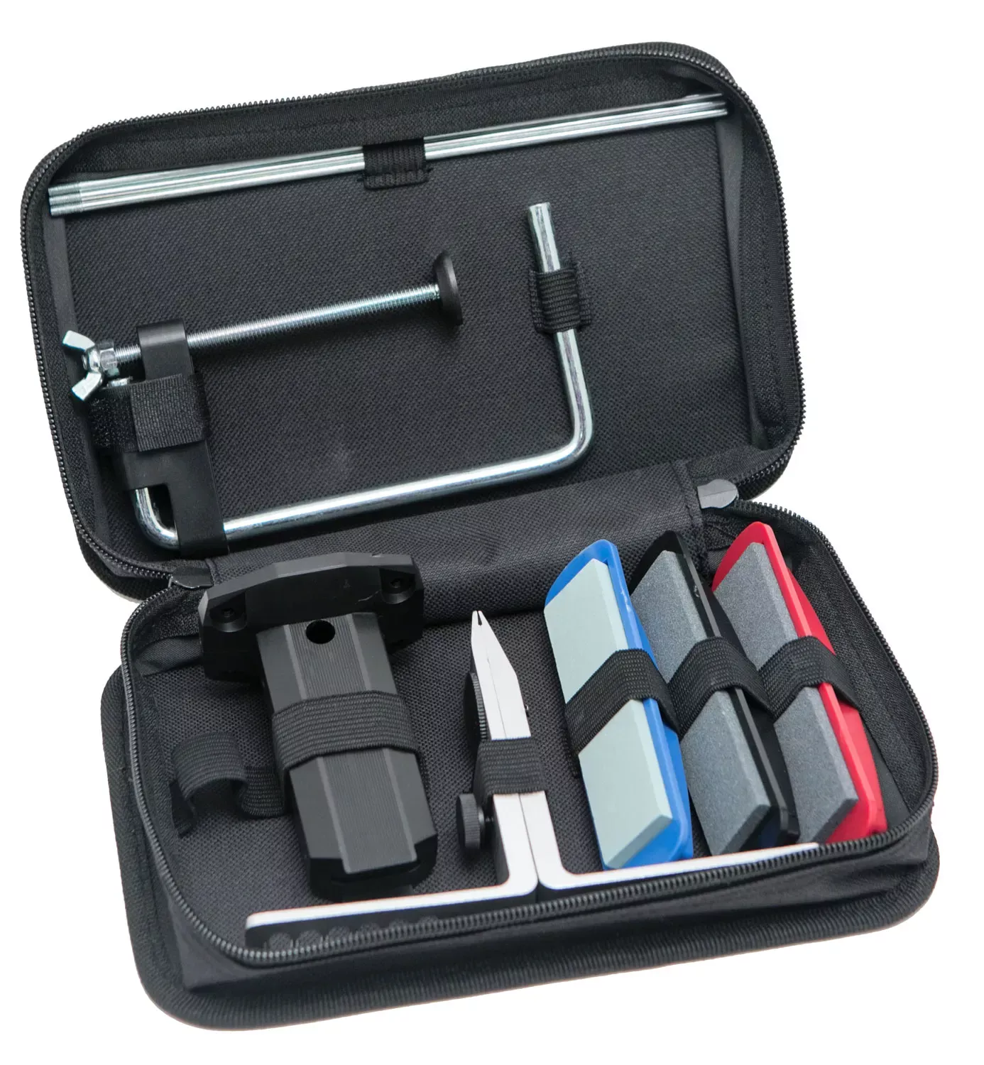AccuSharp 5-Stone Precision Set Extra Coarse/Coarse/Medium/Fine/ Ultra-Fine Diamond, Alumina, Ceramic Sharpener Multi Color