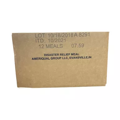 ACM AMERIQUAL DISASTER MRE CASE OF 12