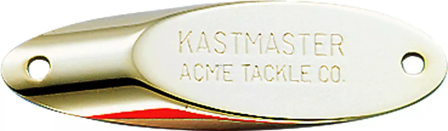 Acme Kastmaster Spoon 1 3/4″ 1/4 oz Gold with Yellow Bucktail