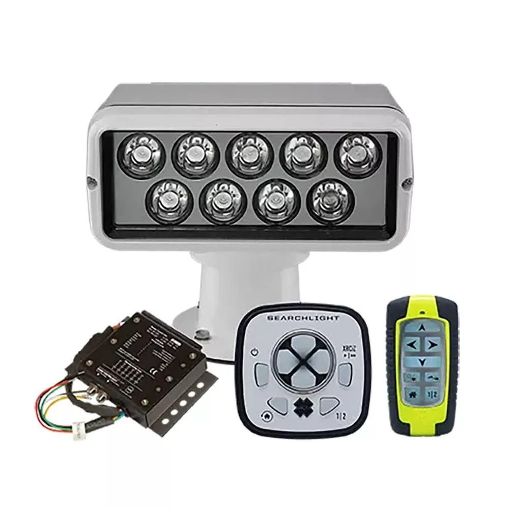 ACR Electronics RCL-100 LED White Searchlight Kit with Remote and Controllers – 1976