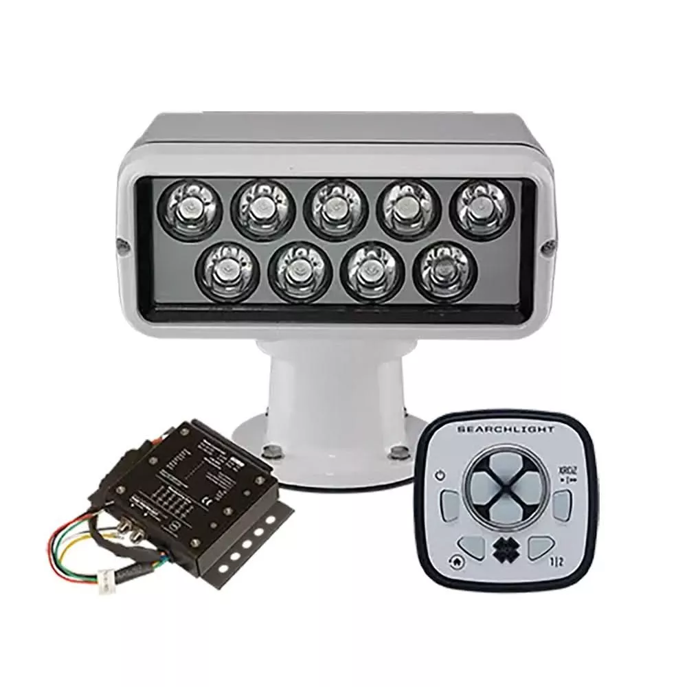ACR Electronics RCL-100 LED White Searchlight with URP-103 Point Pad & URC-104 Master Controller – 1978