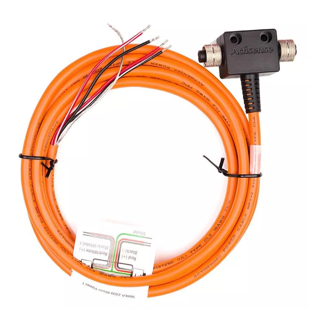 Actisense NMEA2000 Micro T-Piece with Female Connectors and 3M UL Certified Cable – A2K-MPT-2