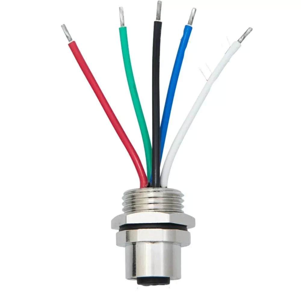 Actisense Rear Panel Mount NMEA 2000 Wired Micro 5-Pin Female Connector (Part A2K-PMW-F) – A2K-PMW-F