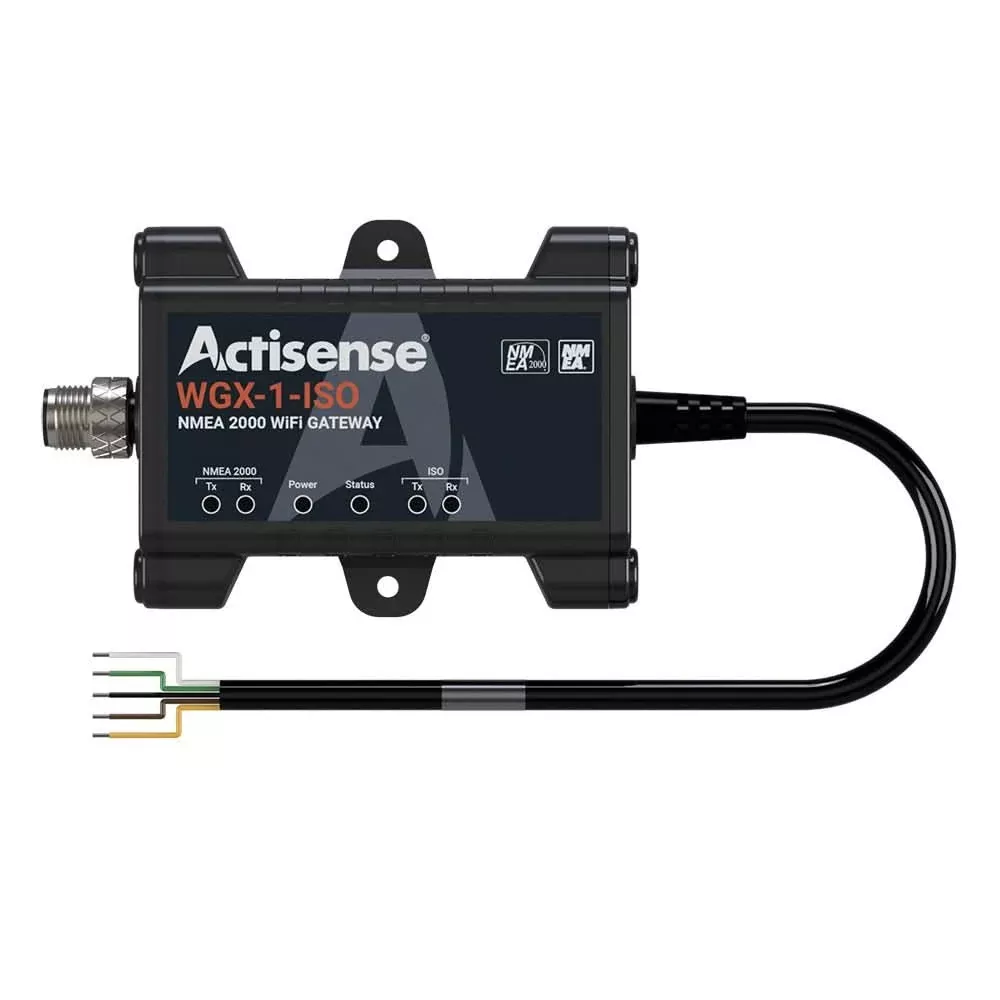 Actisense WGX-1-ISO WiFi NMEA 0183 to NMEA2000 Gateway with PC Interface and ISO Connection – WGX-1-ISO