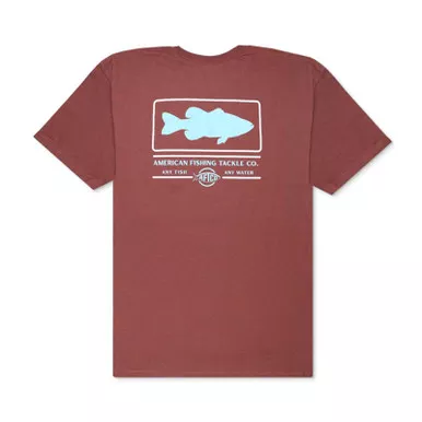 Aftco Frontier SS T-Shirt Brick Heather XL