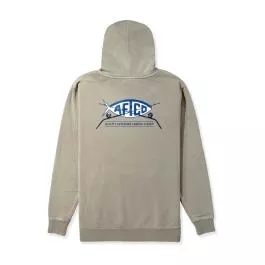 AFTCO Men's 80's Offshore Hoodie - Cement - S