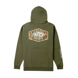 AFTCO Men's Emblem Hoodie - Army - S