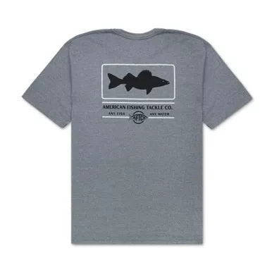 Aftco Wally Dinger SS T-Shirt Graphite Heather XL