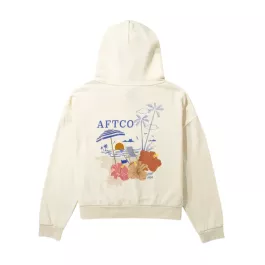 AFTCO Women’s Paradise Hoodie – Bone – S