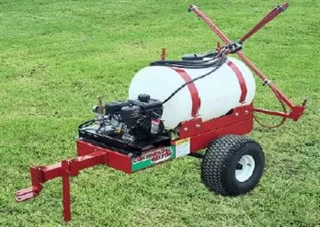AG-Meier Industries Trailed Sprayer With Broadcast Nozzle, Hose & Gun | Model TC & LC Series | Capacity 55-300 Gallons | Horsepower 2.5-30 HP | For Tractors
