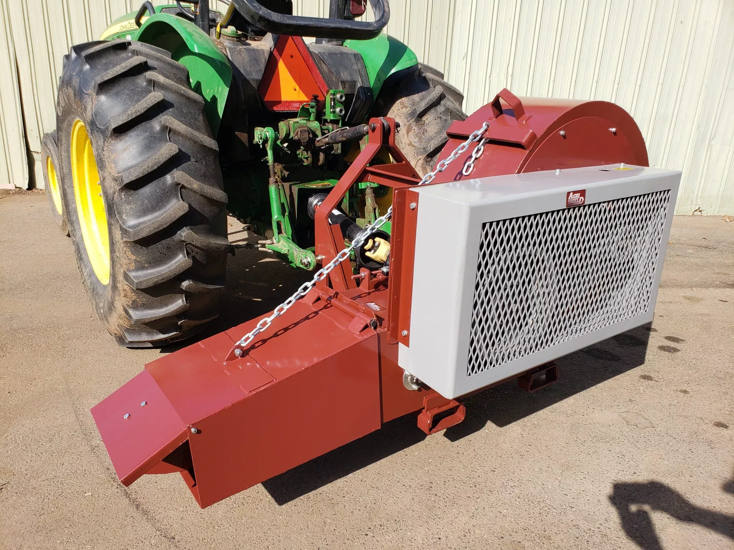 Agrishield Single PTO Berm Blower | Air Output 130 MPH | Horsepower 35+ HP | For Tractors
