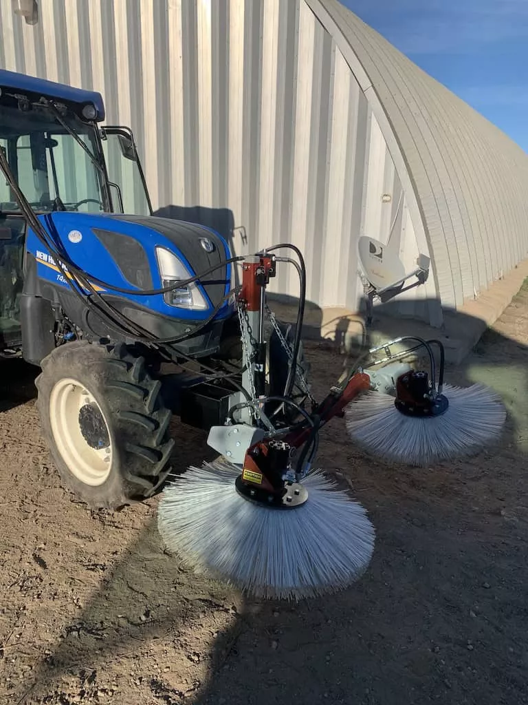 Agrishield Vineyard Berm Sweepers | Model 2800 Series | Width Range 90″-144″ | Horsepower 40-80 HP | For Tractors