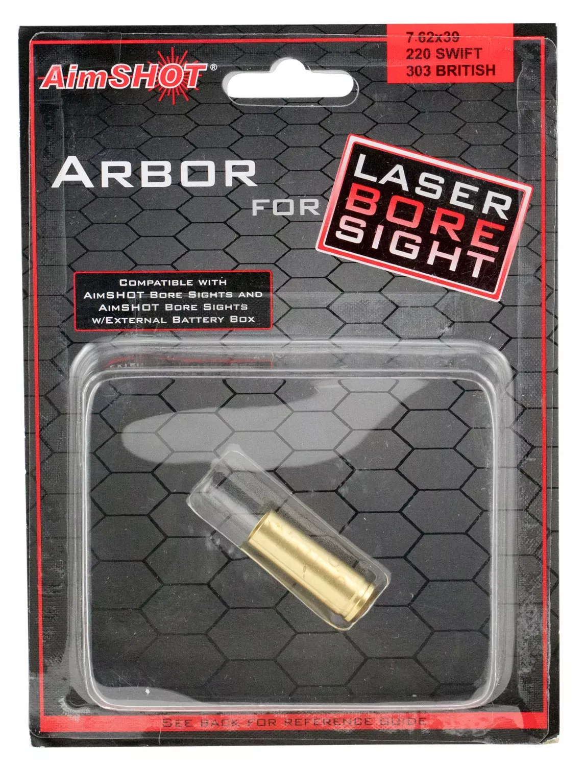 AimShot, Arbor, Bore Sighter, 7.62x39mm, Brass