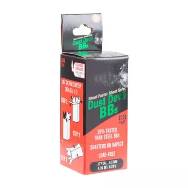 Air Venturi Dust Devil .177 Caliber Ricochet-Free BB Ammo 1500ct
