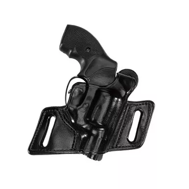 Aker Model 133 White Lightning Revolver Belt Slide Holster for Smith & Wesson J Frame