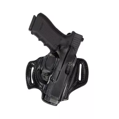 Aker Model 168A FlatSider XR13 Open Top Belt Slide Holster for Colt Commander