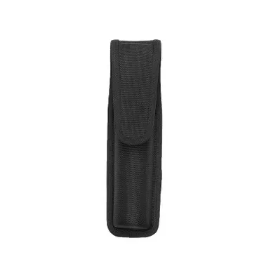 Aker Model 956LED A-TAC Nylon Large Flashlight Case, Black Ballistic Nylon