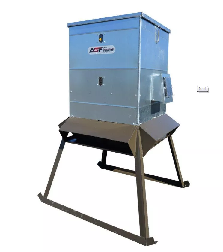 All Seasons 600lb Electric Protein Stand and Fill Feeder