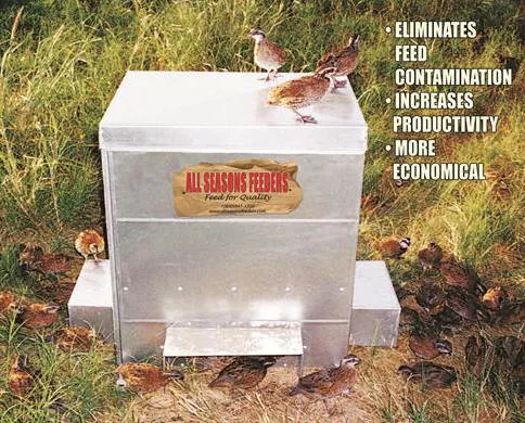 All Seasons Quail Feeder