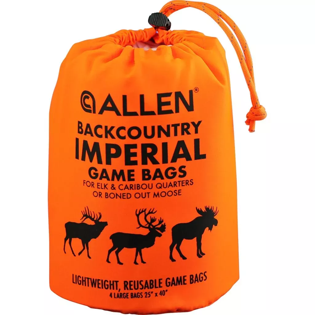 Allen Back Country Imperial Elk Game Bags- 4 Pack