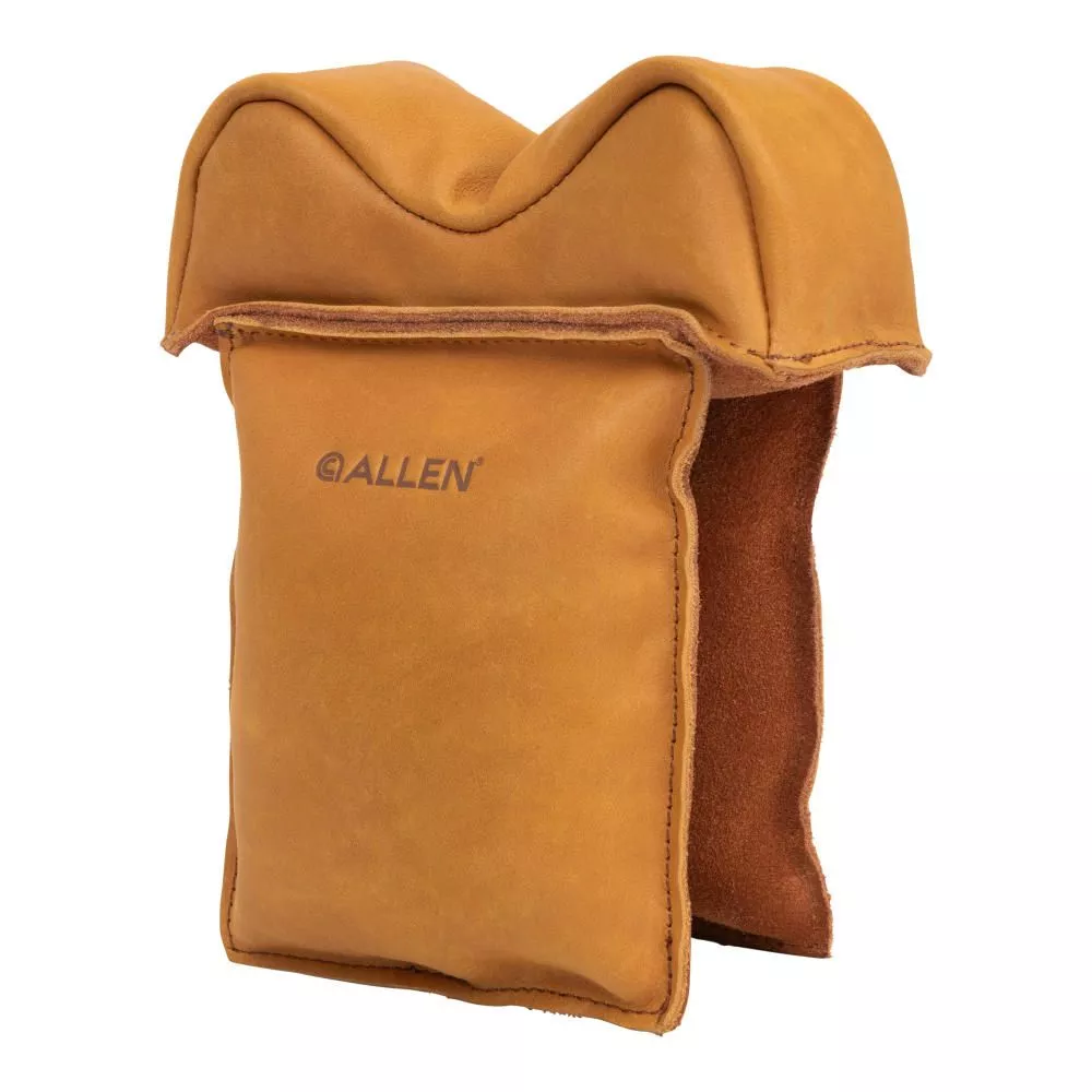 Allen Boulder Leather Window Mount Filled Shooting Rest – Light Brown #15124