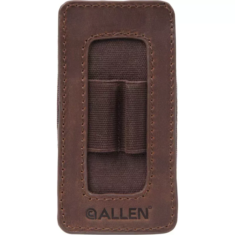 Allen Castle Rock Forend Ammo Carrier Top Grain Leather Brown