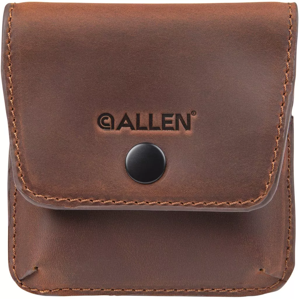 Allen Del NorteBelt Loop Cartridge Holder Full Grain Leather Brown