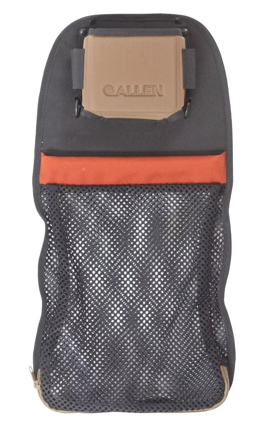 Allen Eliminator Over & Under Hull Bag Black Tan & Rust Accents