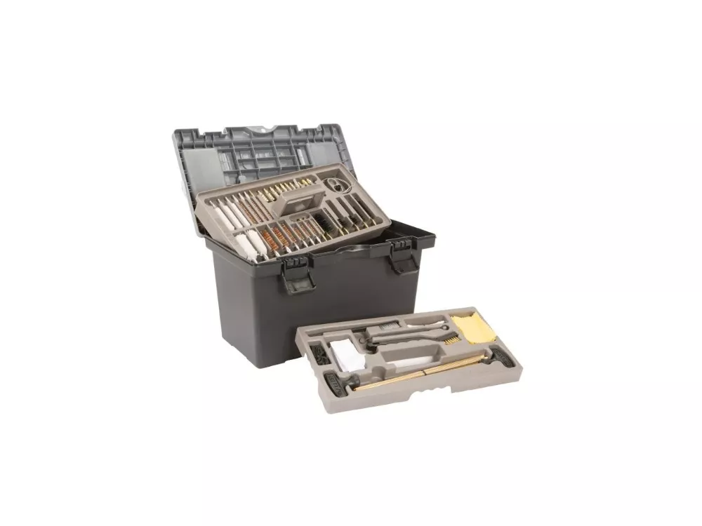 Allen Tool Box Universal Tactical Gun Cleaning Kit, 66-Piece Set, Black, 1 count