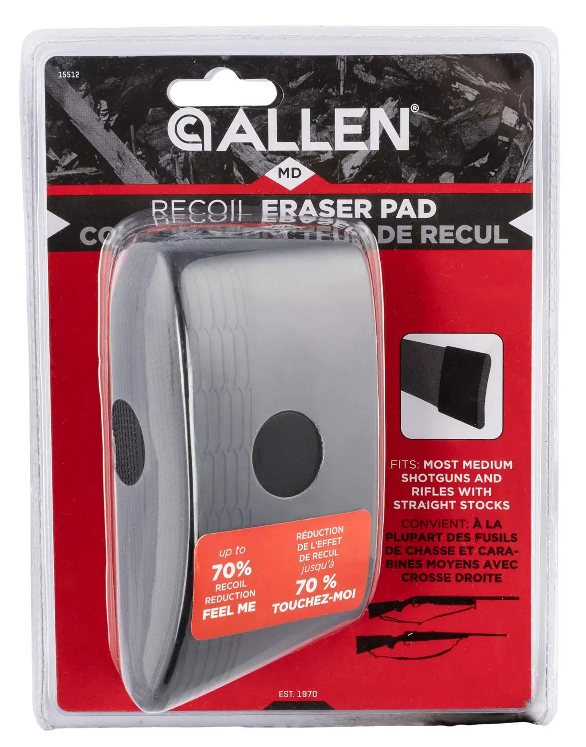 AllenRecoil Eraser Recoil Pad Medium