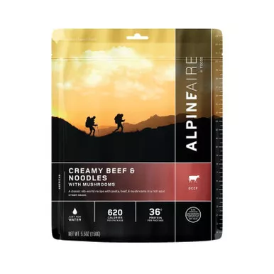 AlpineAire Creamy Beef & Noodles w/ Mushrooms