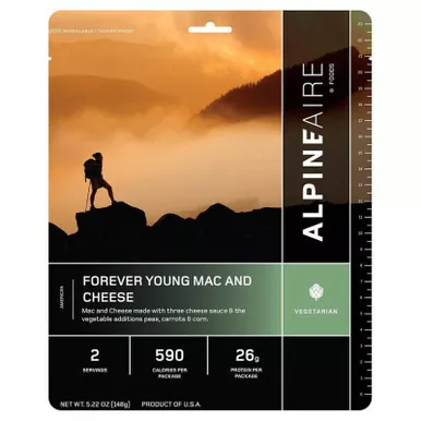 AlpineAire Forever Young Mac & Cheese Vegetarian Meal