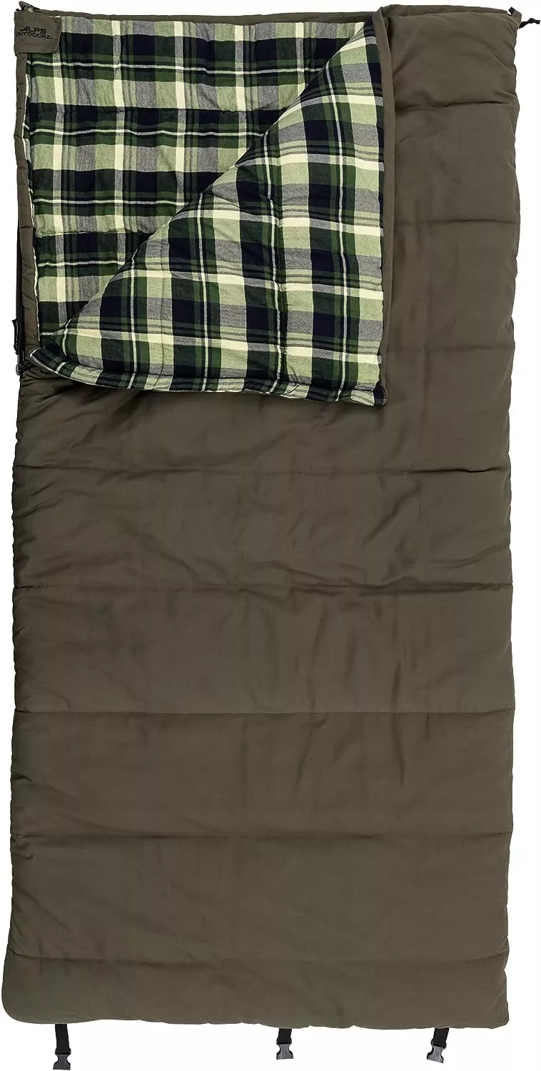 ALPS Redwood 25 Degree Sleeping Bag Green #4093407