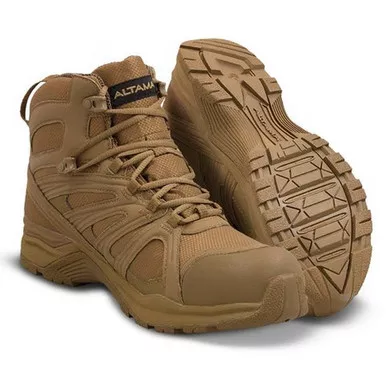 Altama 353203 Aboottabad Trail Mid Waterproof Boots, Coyote