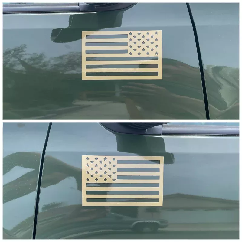 American Flag Magnet Set– Desert Tan / FDE (Premium Color)