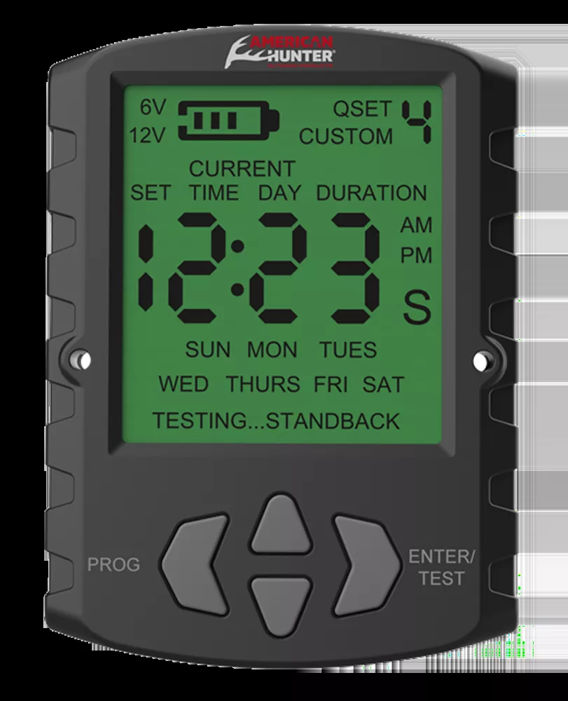 American Hunter Universal Digital Timer Feed Timer 6/12 Volt