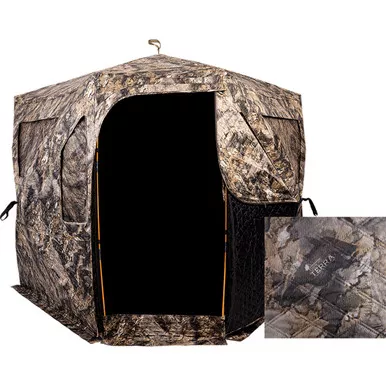 Ameristep AMEBF1009 Pro Series Thermal Hub Blind, Mossy Oak Elements Terra Camo