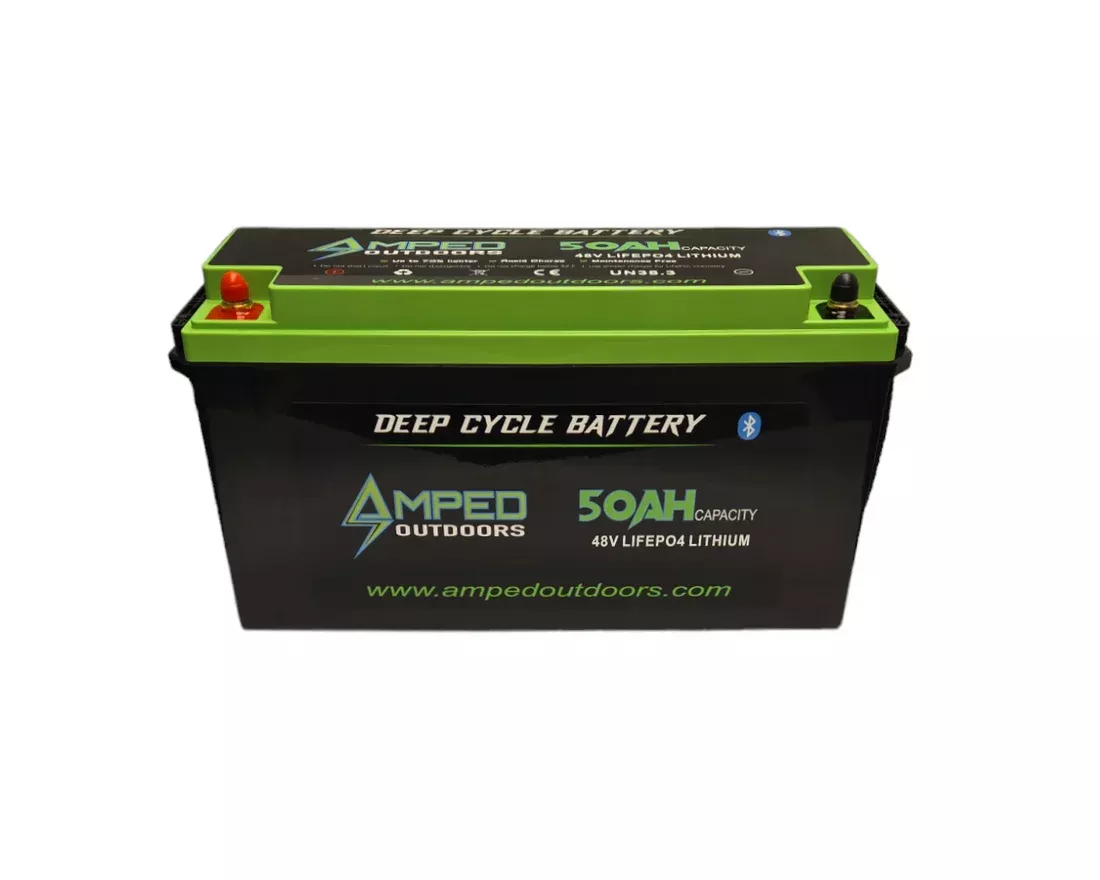 Amped Outdoors Lithium Battery (LiFePO4) | Nominal Voltage 48V | Nominal Capacity 50AH