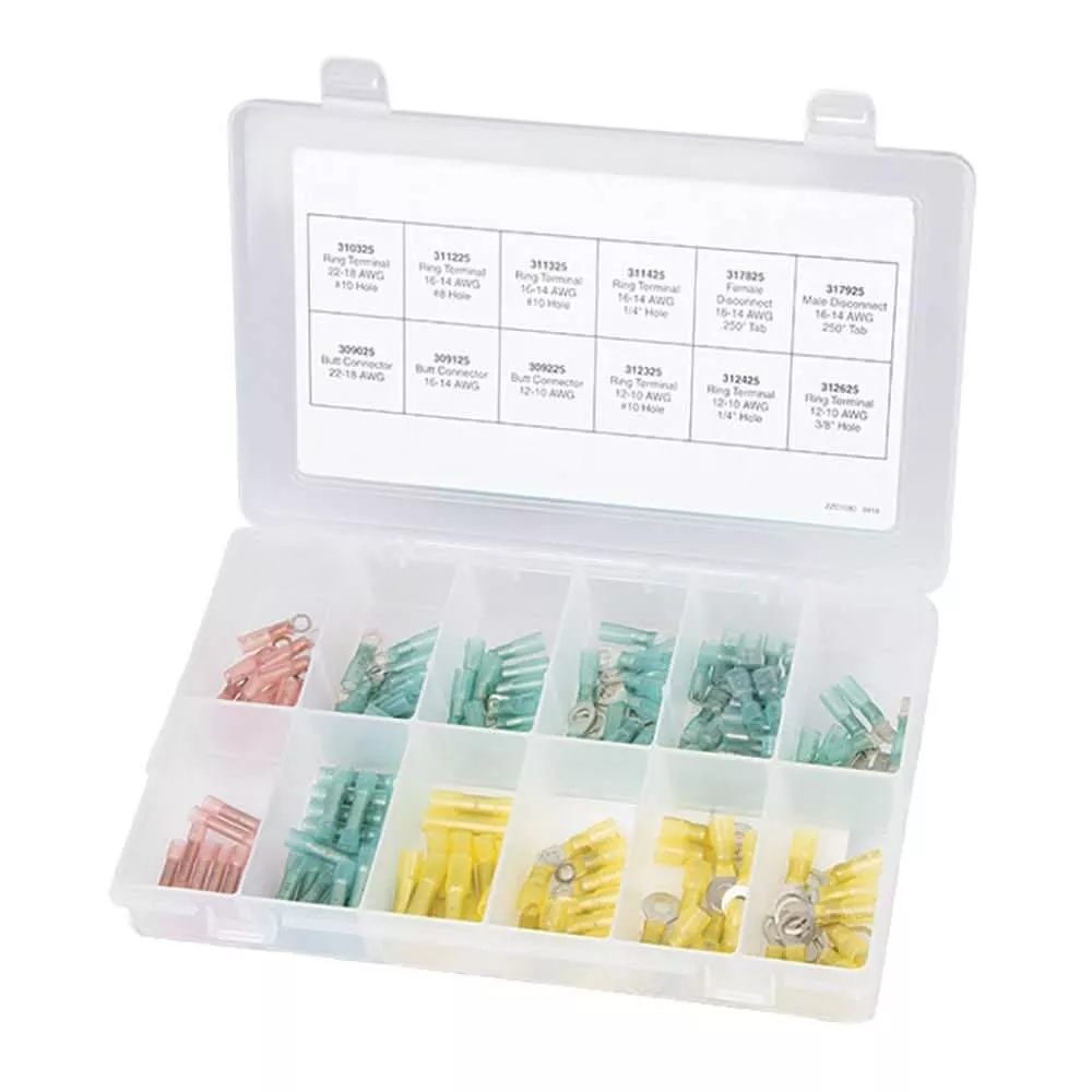 Ancor 160-Piece Heat Shrink Terminals & Connectors Kit – 320101