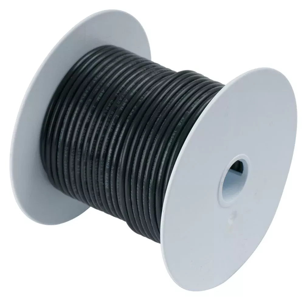 Ancor Black 2 AWG Battery Cable – 100′