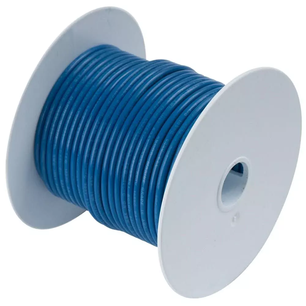 Ancor Dark Blue 12 AWG Tinned Copper Wire - 100' - 106110